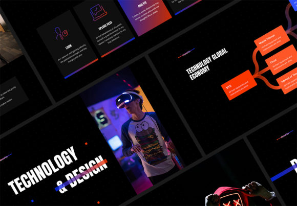 Ash: Animated PowerPoint Template for Dynamic Presentations