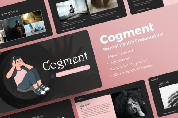 Cogment Mental Health Presentation: A Versatile Template for Modern Professionals