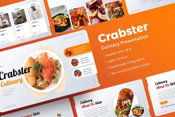 Crabster Culinary Presentation: A Visual Feast for Your Next Deck