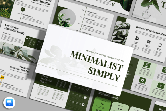 Elevate Your Slides with the Minimalist Simply Template