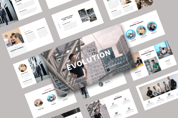 Evolution Business Template: A Modern Presentation Suite