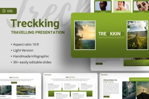 Google Slides - Treckking: Your Next Go-To Presentation Template