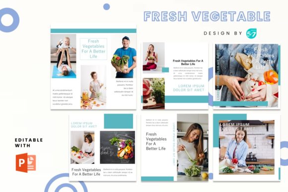 Instagram Feed - Fresh Vegetable: Elevate Your Brand with Modern Elegance