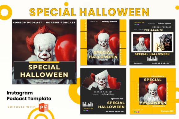 Instagram Podcast: Special Halloween Design for Creators