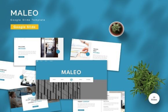 Maleo: The Google Slides Template for Business and Personal Use