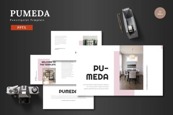 Master Your Next Presentation with Pumeda – Powerpoint Template