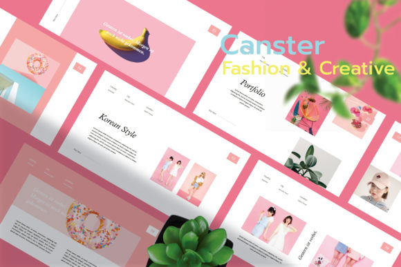 Mastering Caster: Fashion & Creative Google Slide