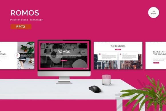 Romos - Powerpoint Template: A Visual Toolkit for Modern Professionals