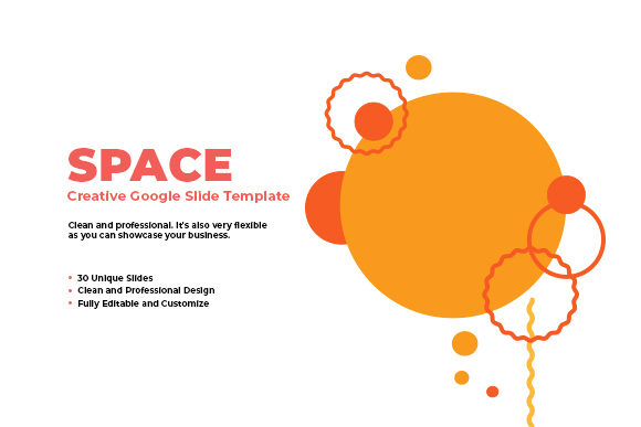 SPACE - Creative Google Slides Template for Modern Presentations